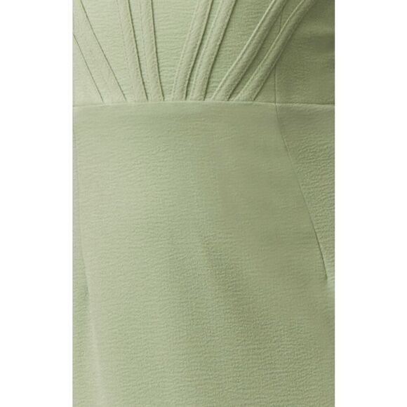 Dress The Population x Anthropologie Vickie Corset Midi Dress Size S Mint - Picture 7 of 8